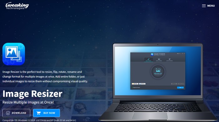 Tweaking Image Resizer for Windows